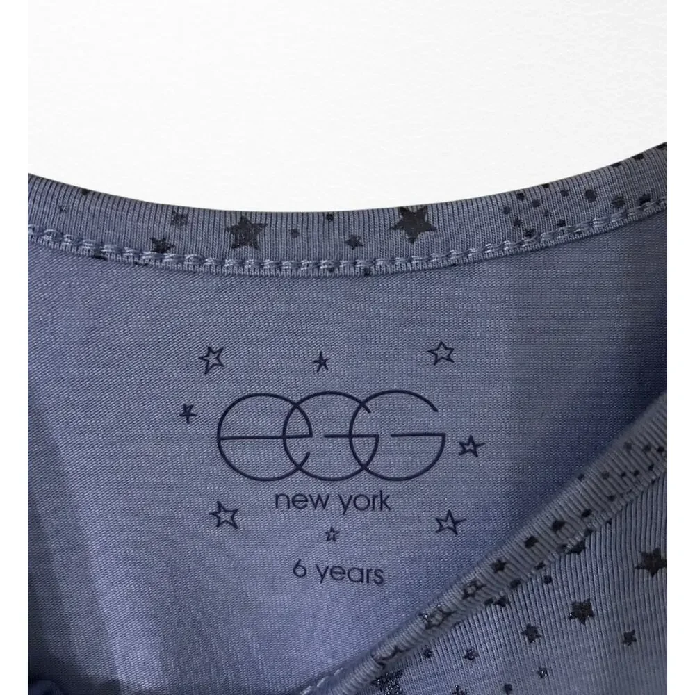 NWT Egg New York Blue Stars Anna Dress, Size 6